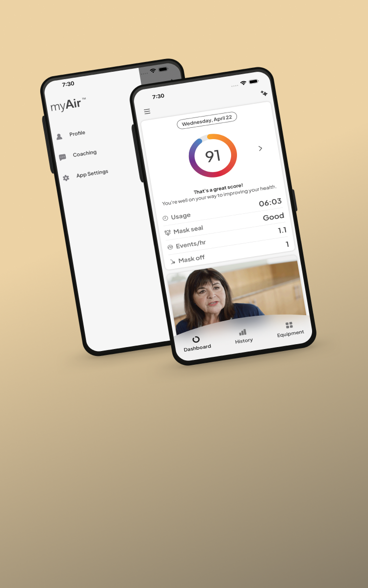 smarter sleep experience myair