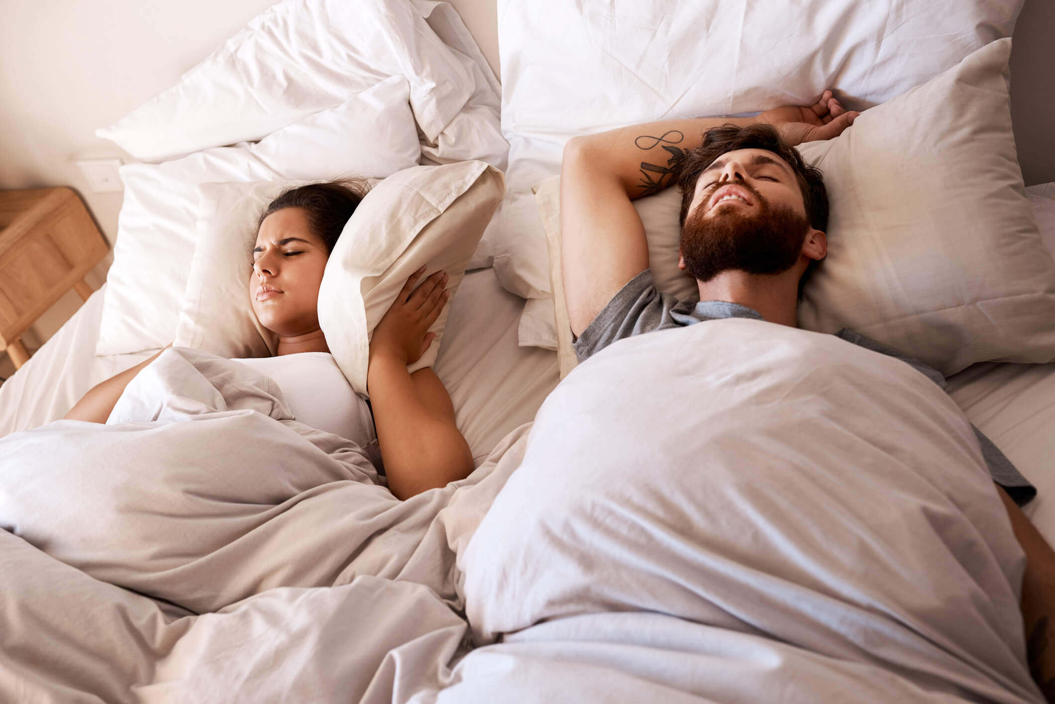 does your partner snore