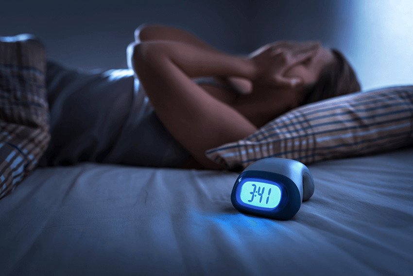 Can you get insomnia before your period?